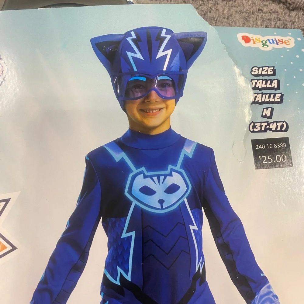 Catboy Blue Toddler Costume - Catboy Costume M (3T-4T)
